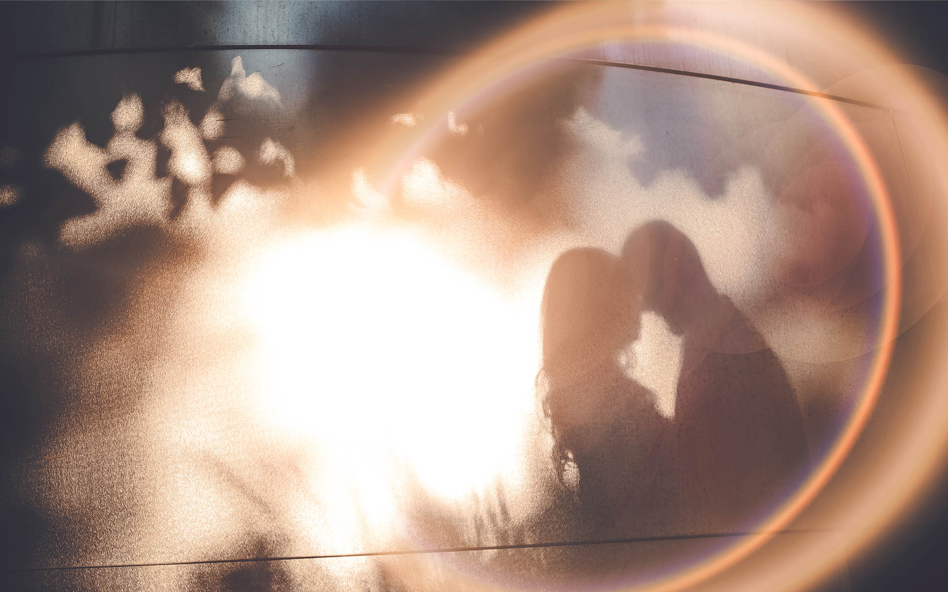 walt disney concert hall engagement reflection lens flare